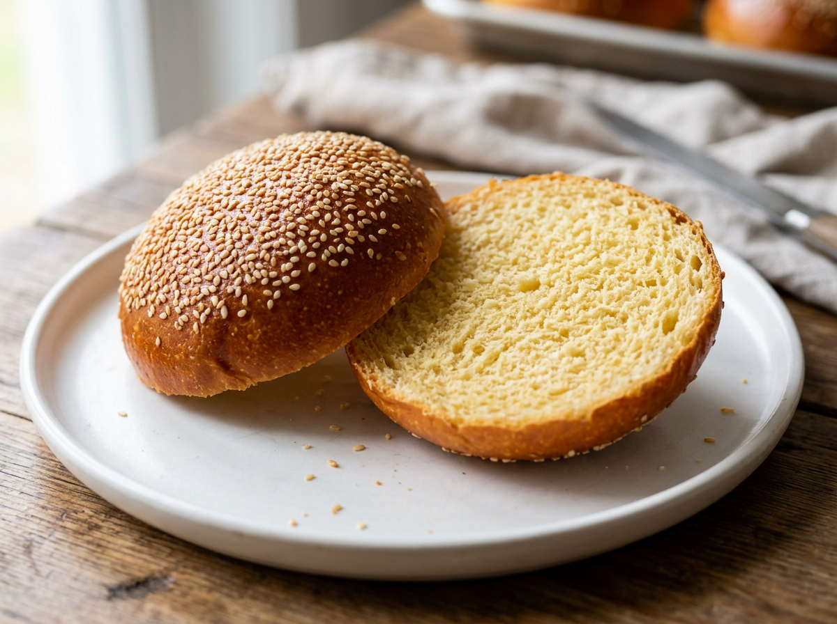 Burger Buns — Slice View | Love Made Edible Bangalore