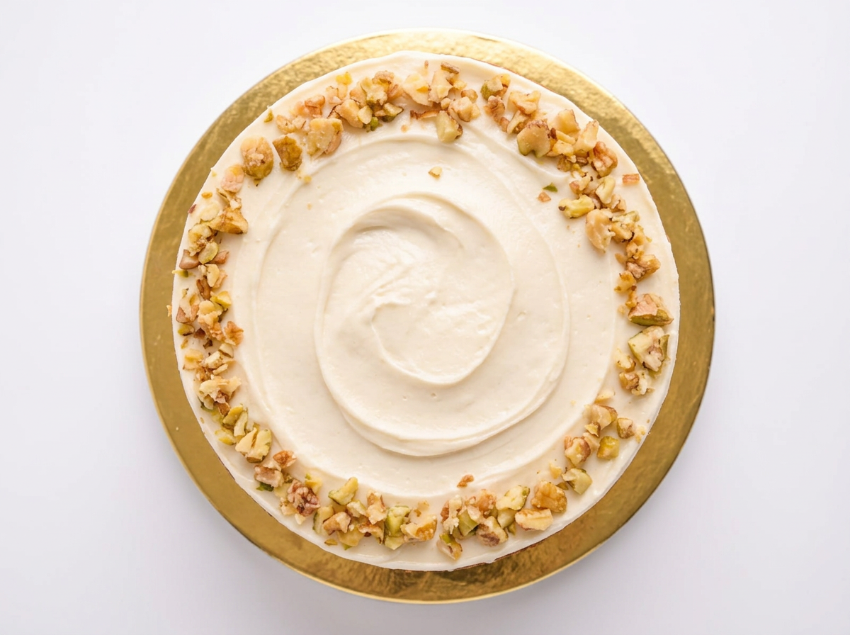 Carrot Cake — Top View | Love Made Edible Bangalore