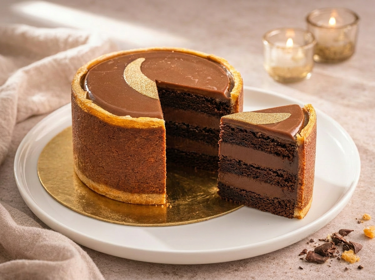 Chocolate Banana Cake — Slice View | Love Made Edible Bangalore