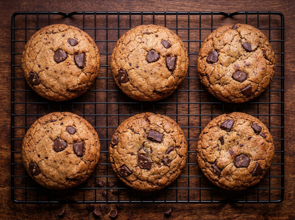 Chocolate Chip Cookies — Top View | Love Made Edible Bangalore