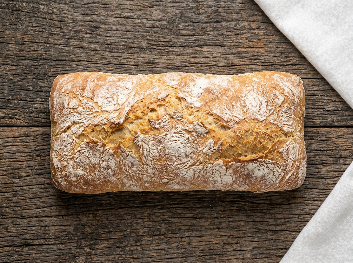Ciabatta — Top View | Love Made Edible Bangalore