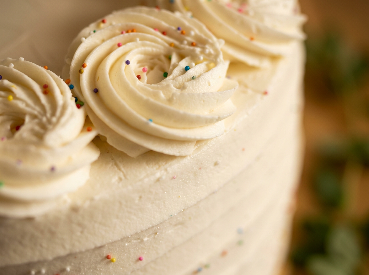 Classic Vanilla Cake — Close-up | Love Made Edible Bangalore