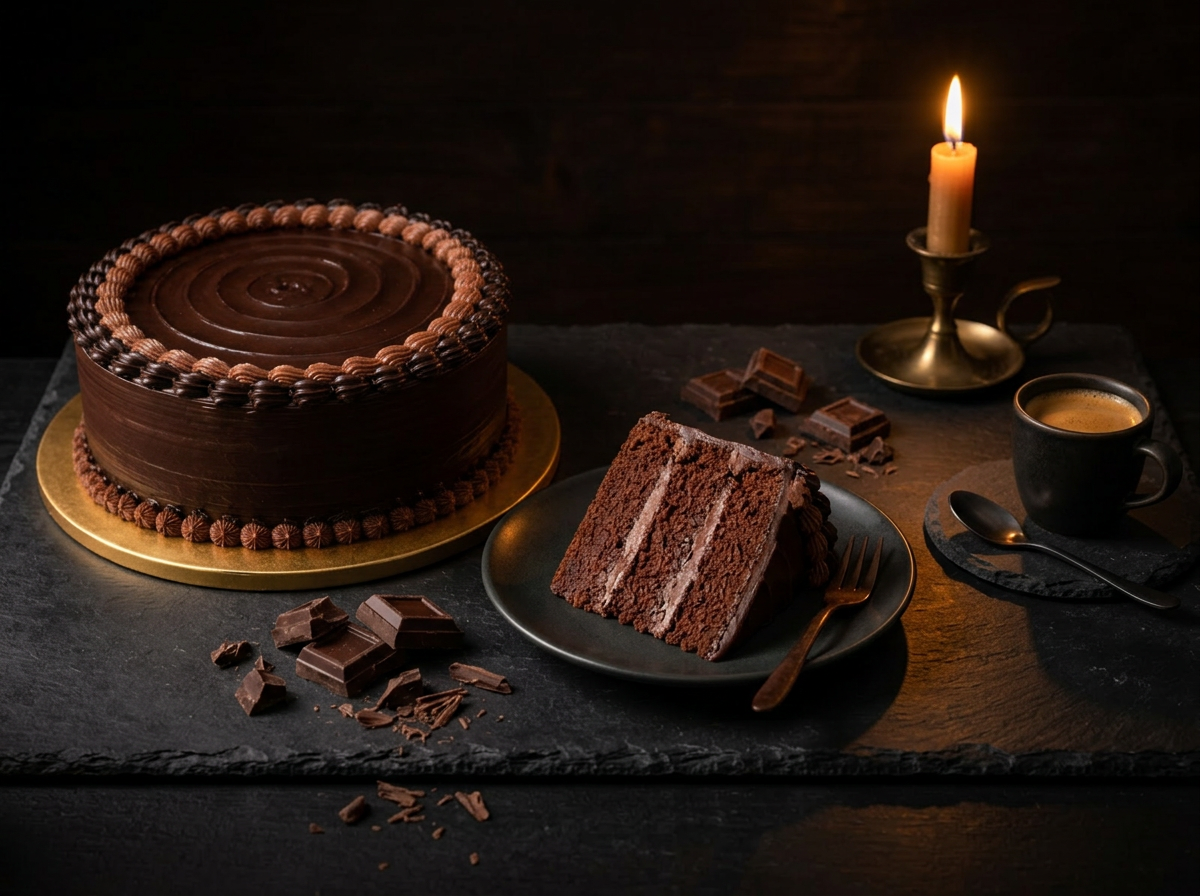 Decadent Chocolate Cake — Styled Scene | Love Made Edible Bangalore