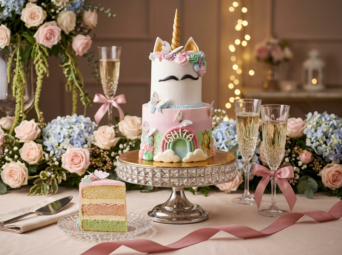 Fondant Designer Cake — Styled Scene | Love Made Edible Bangalore