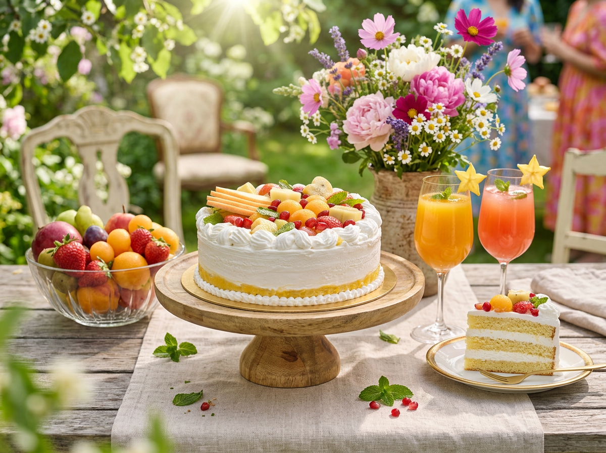 Fresh Fruit cake — Styled Scene | Love Made Edible Bangalore