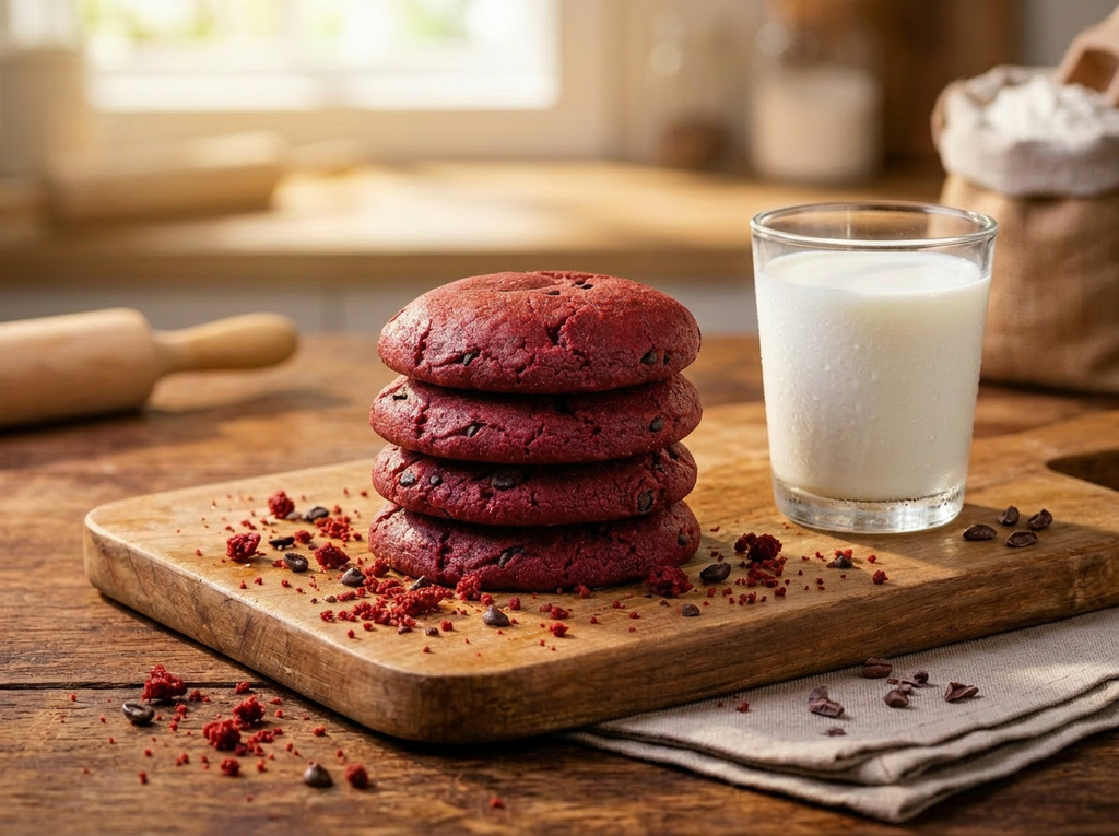 Red Velvet Cheesecake Cookies — Styled Scene | Love Made Edible Bangalore